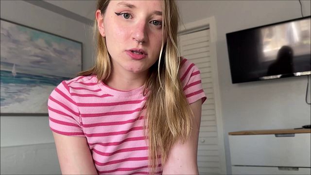 Tomboy Step Daughter Tries Anal - Abbie Sykes - Anal Therapy - Alex Adams